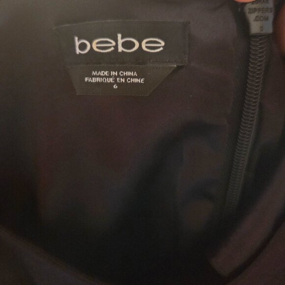 Black bebe Dress Size Small - Picture 2 of 3